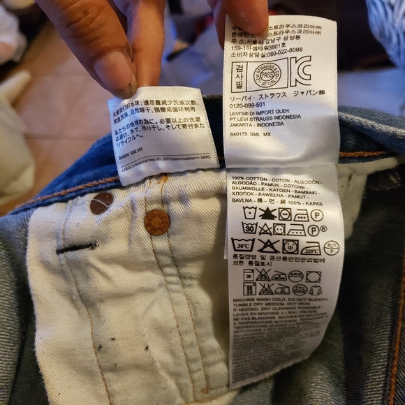 Levi’s original 501 straight leg medium wash jeans W36 x L30 - Picture 10 of 10